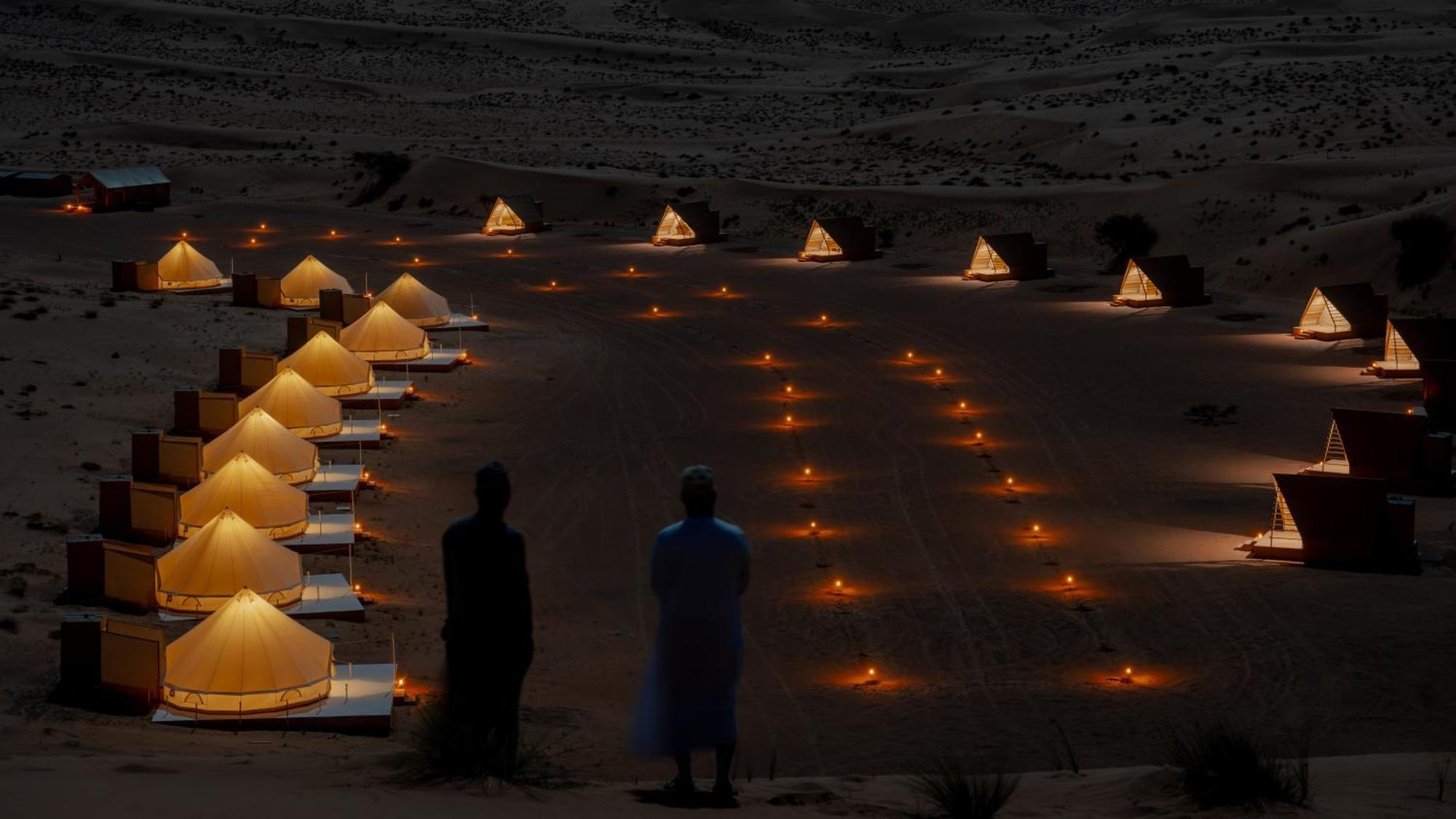 Hotel Adventurer Camp Al Wāşil Exteriér fotografie